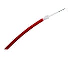 MSS Fibre 12 Core Singlemode Armoured Fire Rated Mono Tube Red LSZH Jacketed Cable
